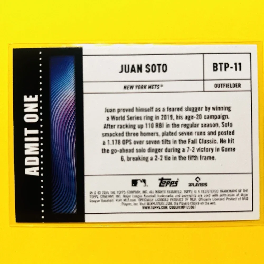 N/A 2026 topps